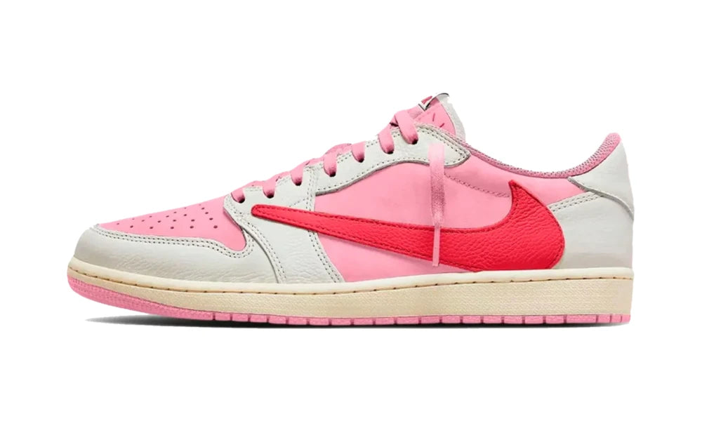 Air Jordan 1 Retro Low OG SP Travis Scott Sail Tropical Pink