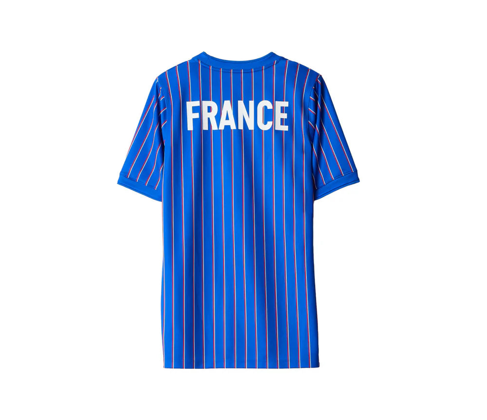 Nike x Jacquemus x France Pre Match Jersey Blue Stripe