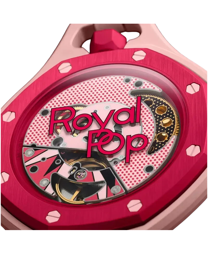 Audemars Piguet Royal Pop Collection Pocket Watch Otto Rosso