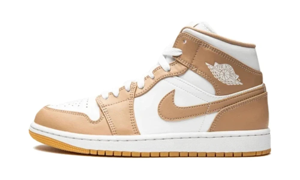 Air Jordan 1 Mid Tan Gum
