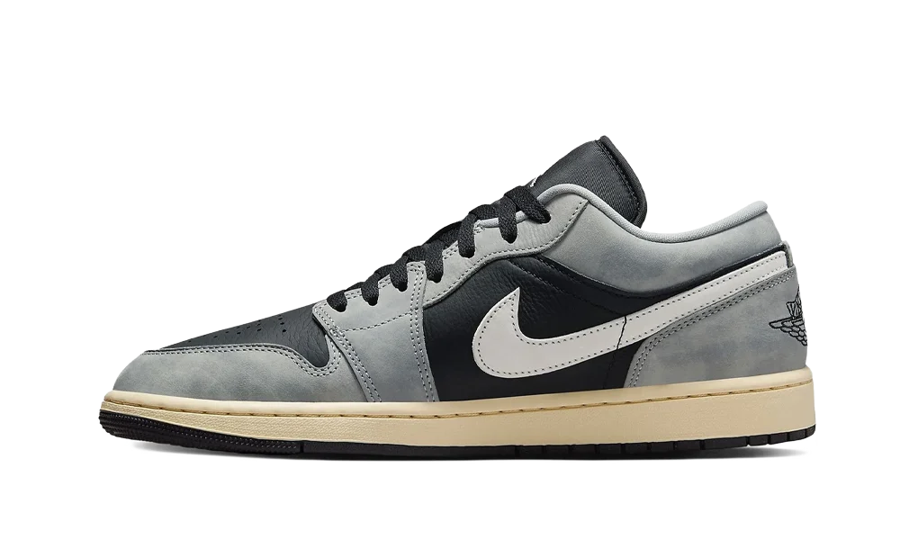 Air Jordan 1 Low Light Smoke Grey Off Noir