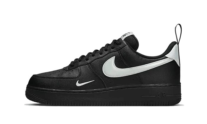 Air Force 1 Low Black Metallic Silver