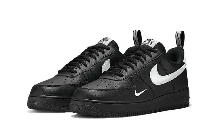 Air Force 1 Low Black Metallic Silver