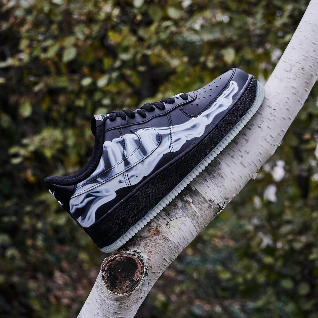 Air Force 1 Low Black Skeleton Halloween (2019)