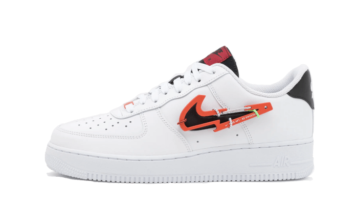 Air Force 1 Low Carabiner Swoosh Red