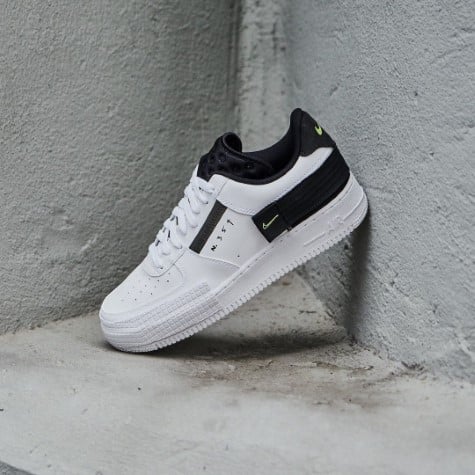 Air Force 1 Low Drop Type White Black Volt