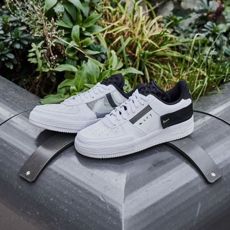 Air Force 1 Low Drop Type White Black Volt