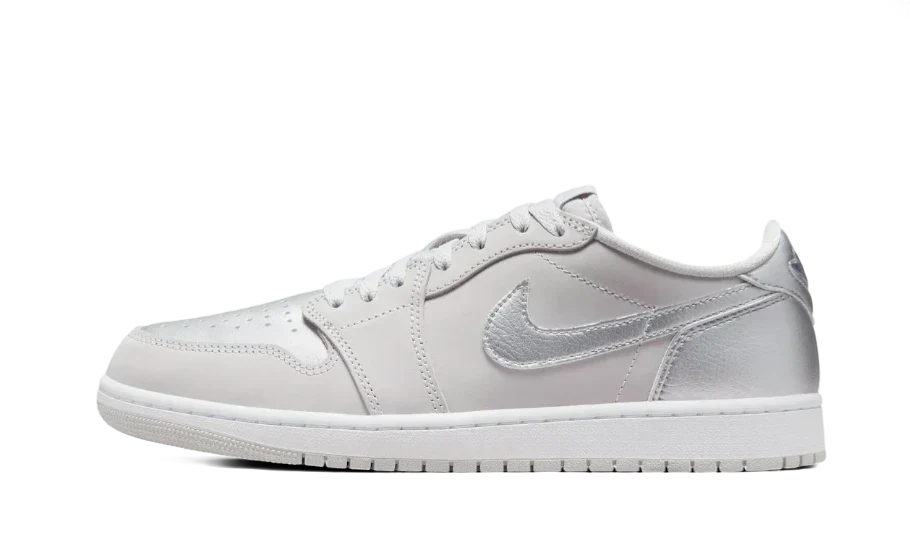 Air Jordan 1 Low OG Metallic Silver