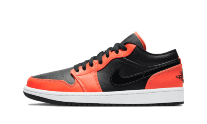 Air Jordan 1 Low SE Black Turf Orange
