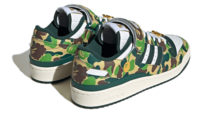 Forum 84 Low Bape 30th Anniversary Green Camo