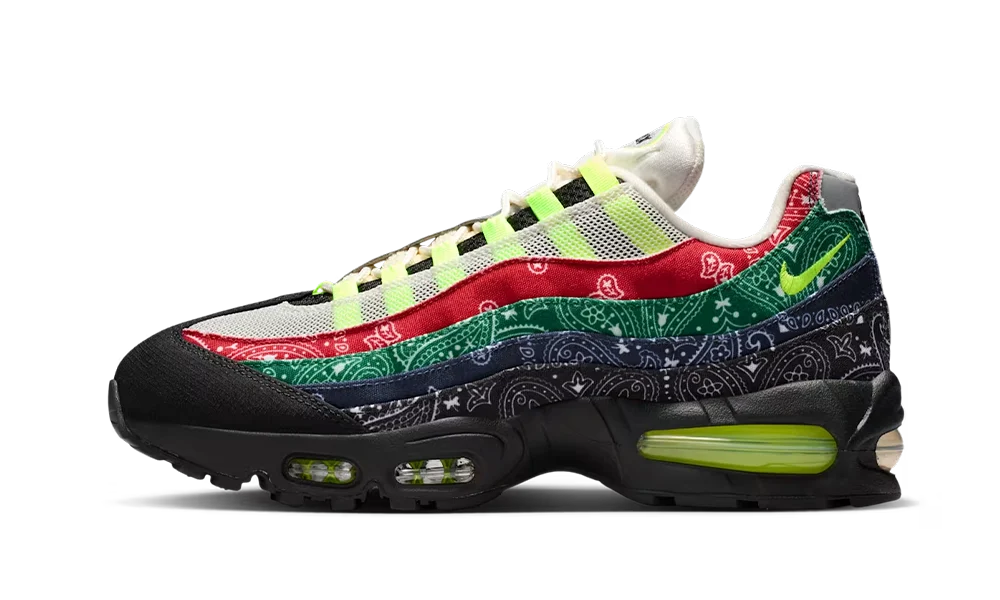 Air Max 95 OG Big Bubble Neon Paisley Bandana
