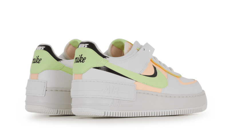 Air Force 1 Shadow Summit White Barely Volt Crimson Tint