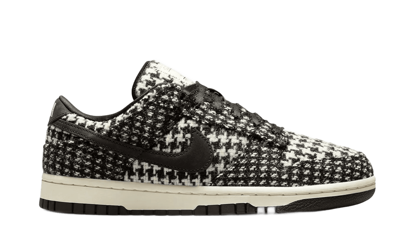 Dunk Low Harris Tweed White Black Multi - HQ5036-901