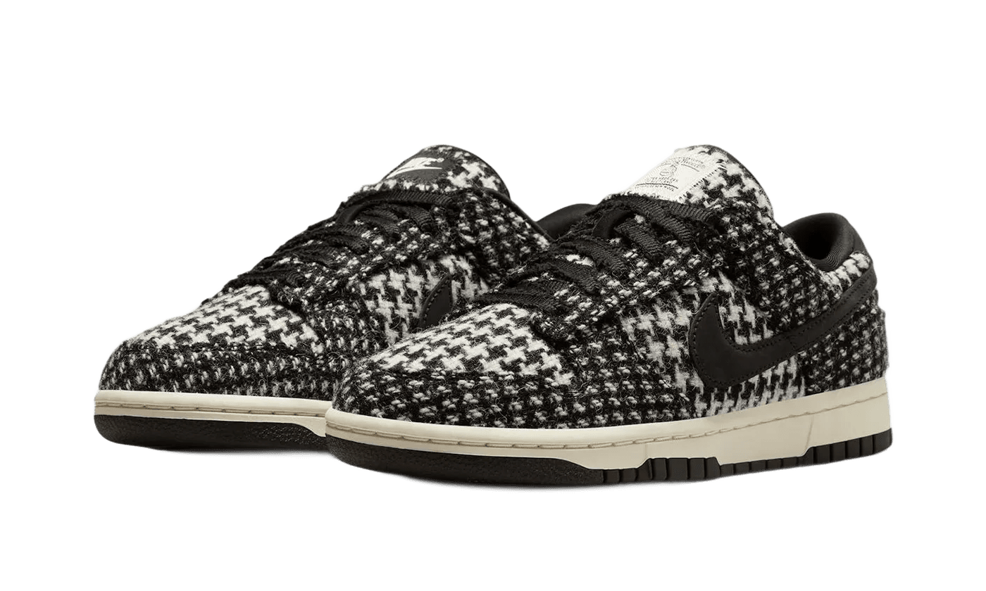 Dunk Low Harris Tweed White Black Multi - HQ5036-901