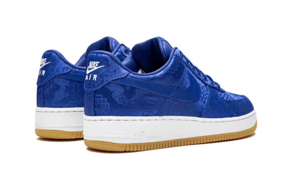 Air Force 1 Low Clot Blaue Seide