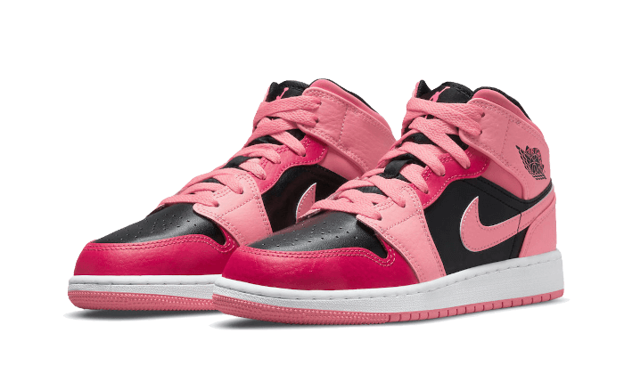 Air Jordan 1 Mid Coral Chalk Pink