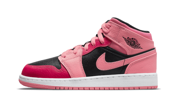 Air Jordan 1 Mid Coral Chalk Pink