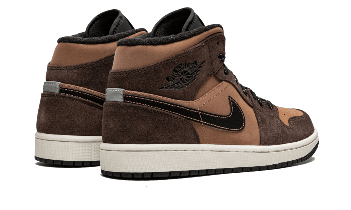 Air Jordan 1 Mid Earthy Brown