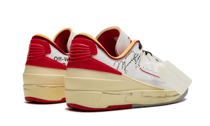Air Jordan 2 Retro Low SP Off-White White Red