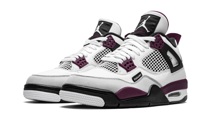 Air Jordan 4 PSG Neutral Grau Bordeaux