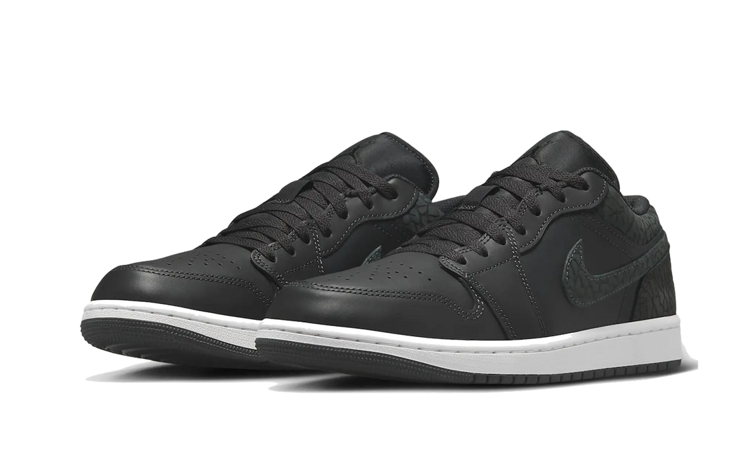 Air Jordan 1 Low Black Elephant