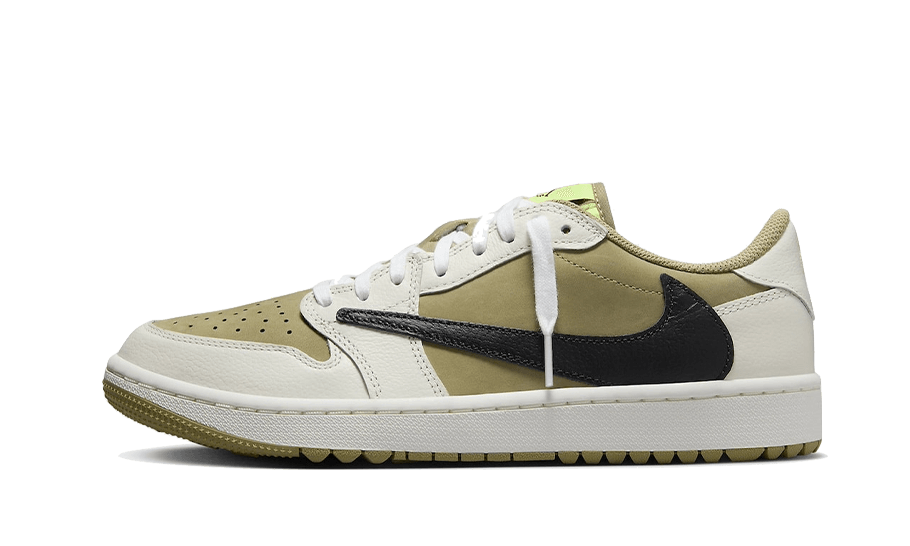 Air Jordan 1 Retro Low Golf Travis Scott Neutral Olive