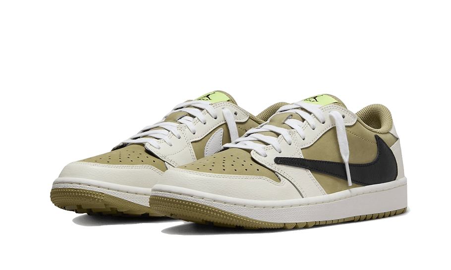 Air Jordan 1 Retro Low Golf Travis Scott Neutral Olive