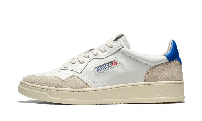 Medalist Leather Suede Low White Light Blue