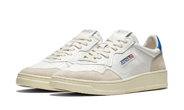 Medalist Leather Suede Low White Light Blue