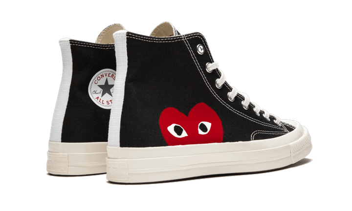 Chuck Taylor All-Star 70s Hi Comme des Garçons PLAY Black