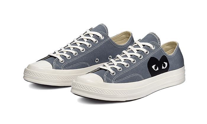 Chuck Taylor All-Star 70s Ox Comme des Garçons PLAY Steel Grey