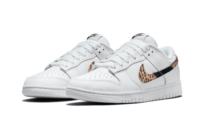 Dunk Low Animal Print Weiß