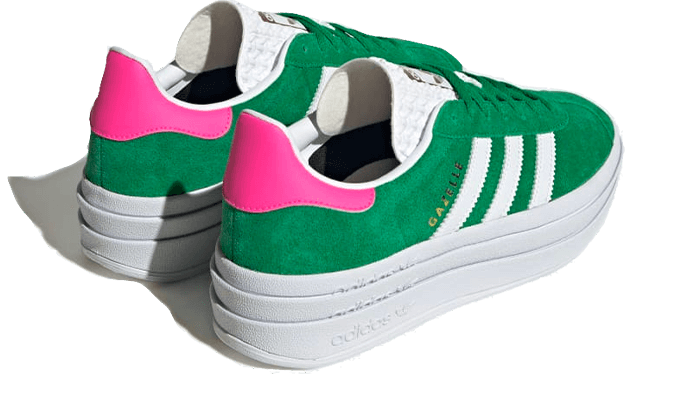 Gazelle Bold Green Lucid Pink