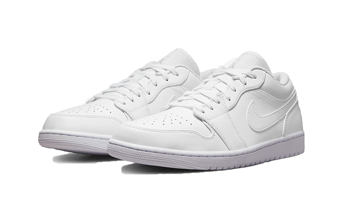 Air Jordan 1 Low Triple White (2022) - 553558-136