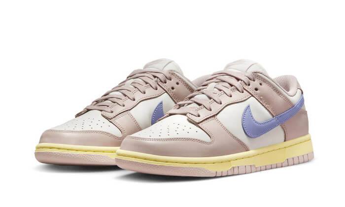 Dunk Low Pink Oxford Weiß
