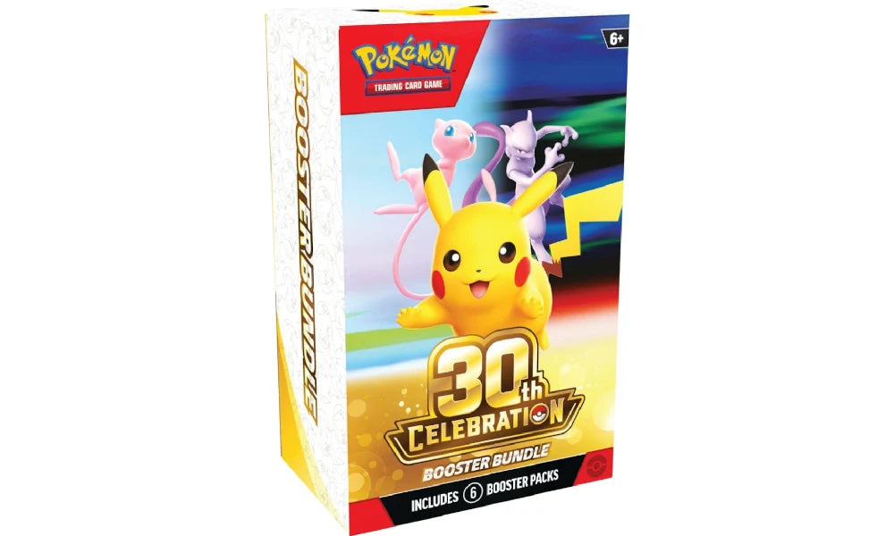 2026 Pokémon Mega Evolution 30th Celebration Booster Bundle