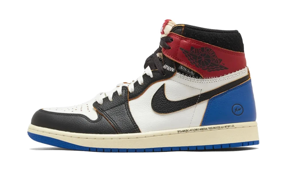 Air Jordan 1 Retro High OG SP Fragment x Union LA Varsity Red Sport Royal