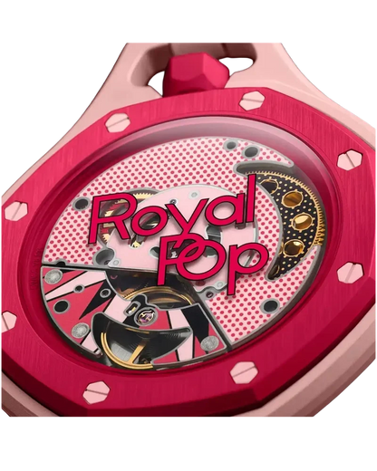 Audemars Piguet Royal Pop Collection Pocket Watch Otto Rosso