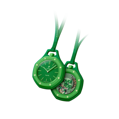 Audemars Piguet Royal Pop Collection Pocket Watch Green Eight