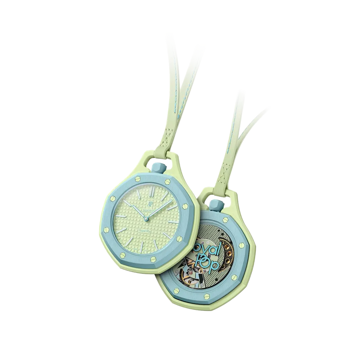 Audemars Piguet Royal Pop Collection Pocket Watch Blaue Acht