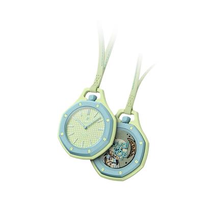 Audemars Piguet Royal Pop Collection Pocket Watch Blaue Acht