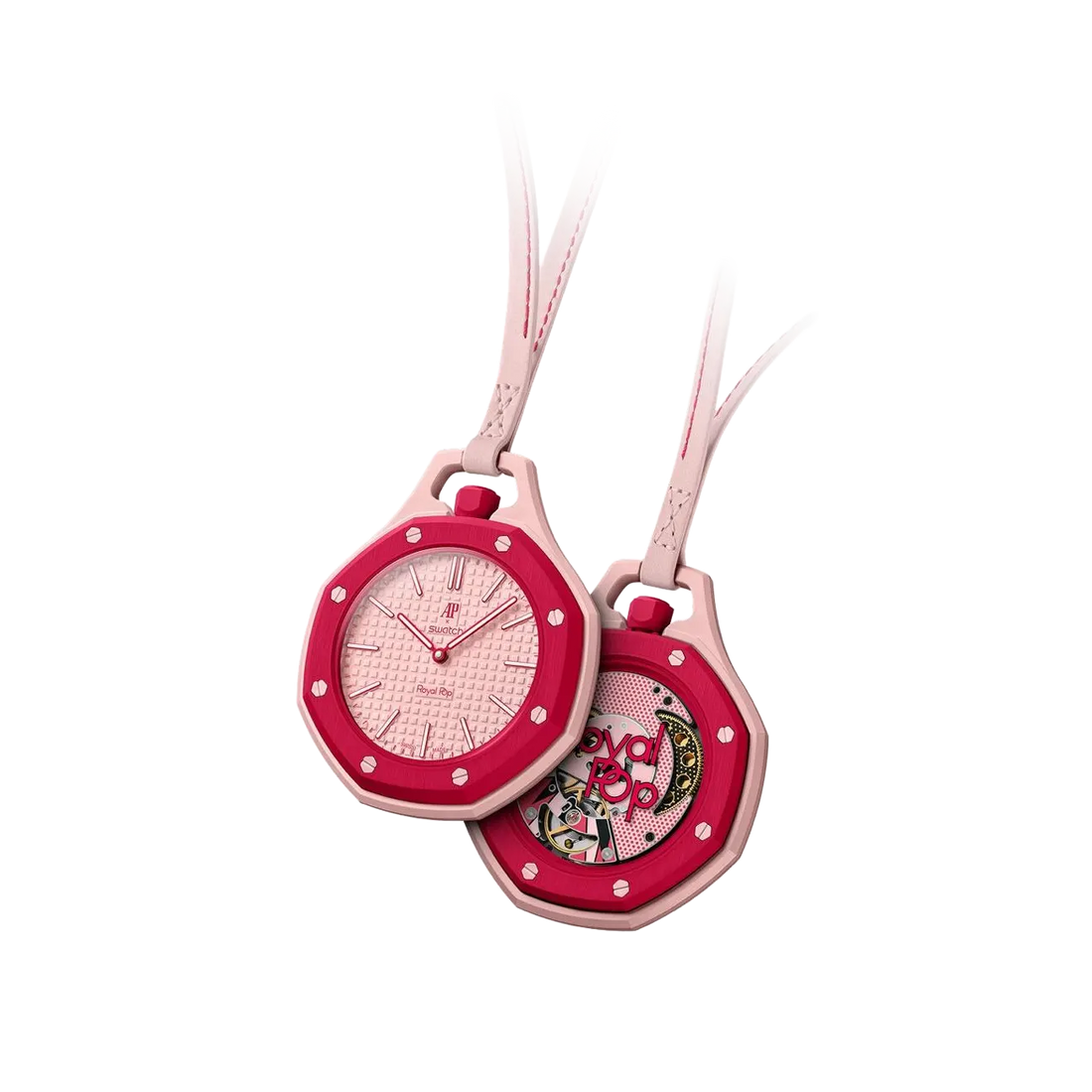 Audemars Piguet Royal Pop Collection Pocket Watch Otto Rosso