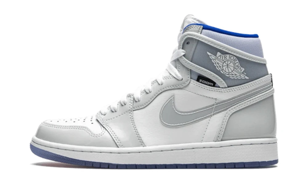 Air Jordan 1 Retro High Zoom White Racer Blue