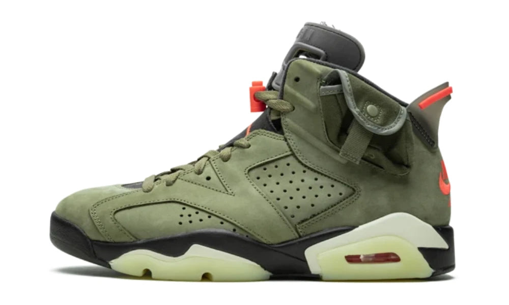 Air Jordan 6 Travis Scott Medium Olive