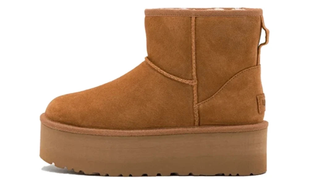 Classic Mini Platform Boot Chestnut