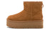 Classic Mini Platform Boot Chestnut