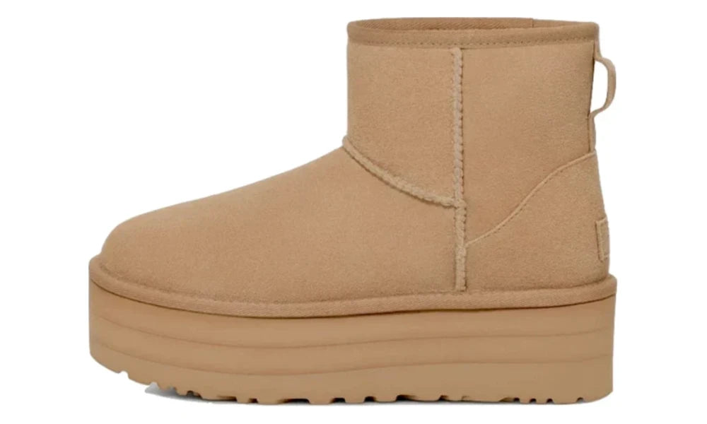 Classic Mini Platform Boot Mustard Seed