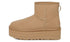 Classic Mini Platform Boot Mustard Seed