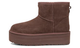Classic Mini Platform Boot Burnt Cedar