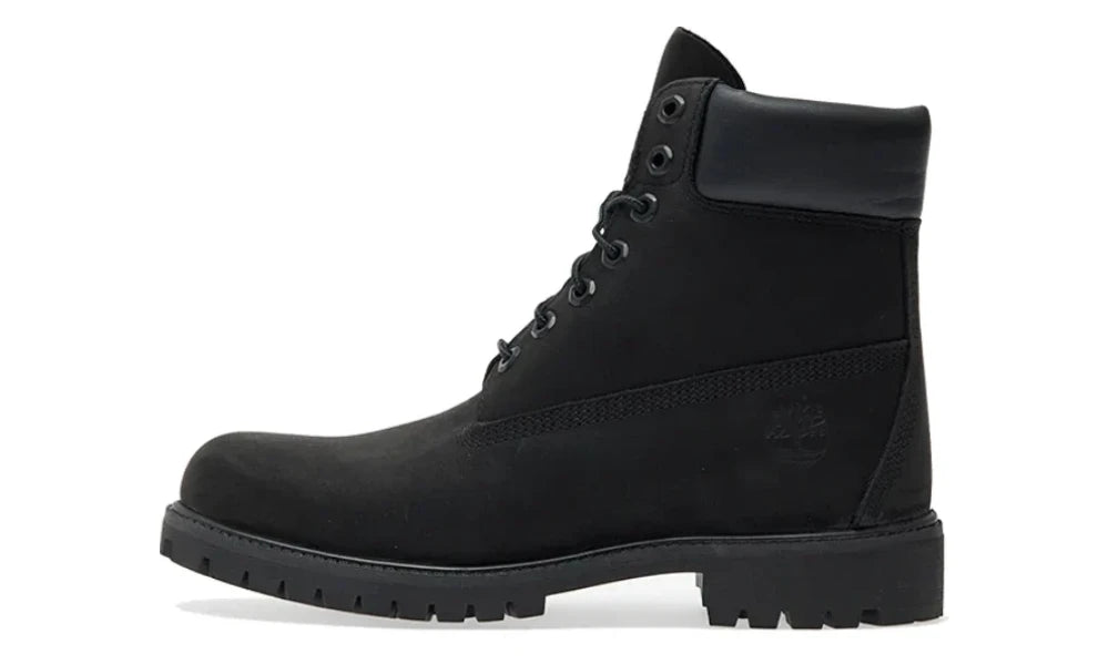 6" Boot Black Nubuck Premium